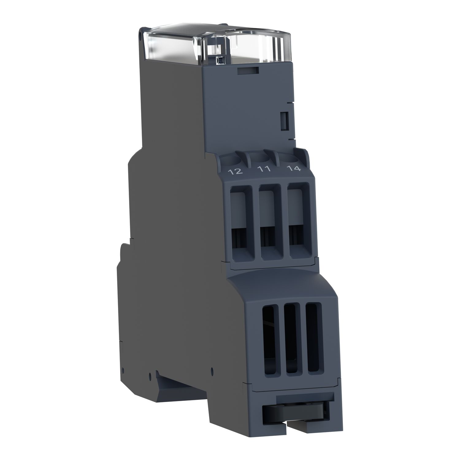 Picture of Modular multifunction 3-phase supply Control Relay, Harmony Control Relays, 5 A, 1 CO, 208...480 V AC