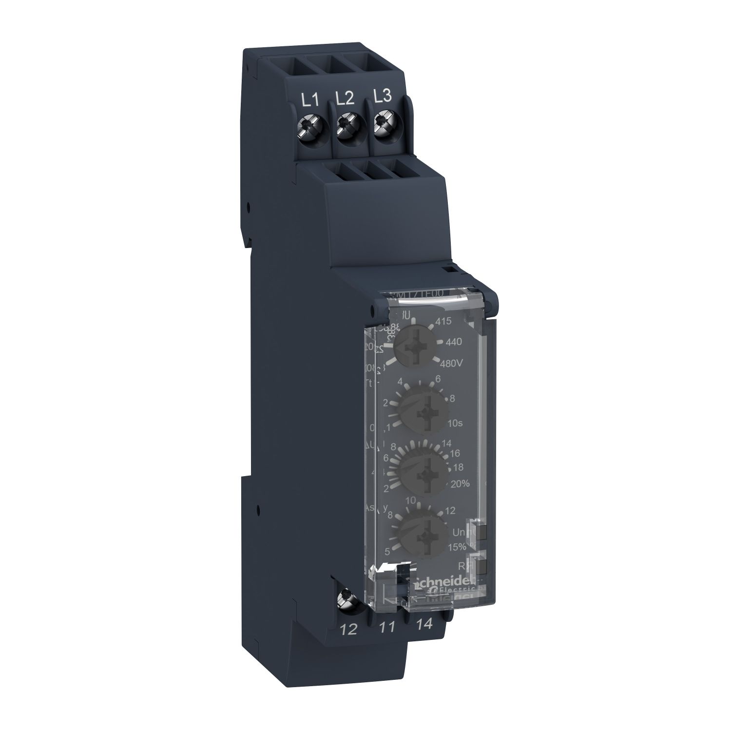Picture of Modular 1 phase Voltage Control Relay, Harmony Control Relays, 5A, 1CO, 9…15V DC