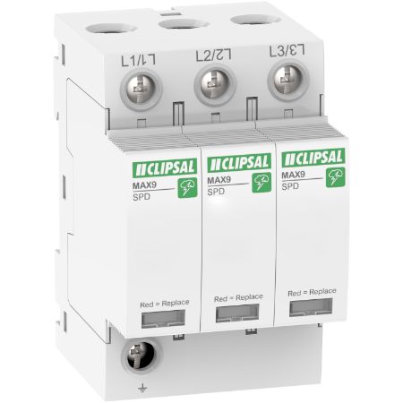 Picture of Clipsal MAX9, Surge Protection Device, SPD, 3P, 40kA