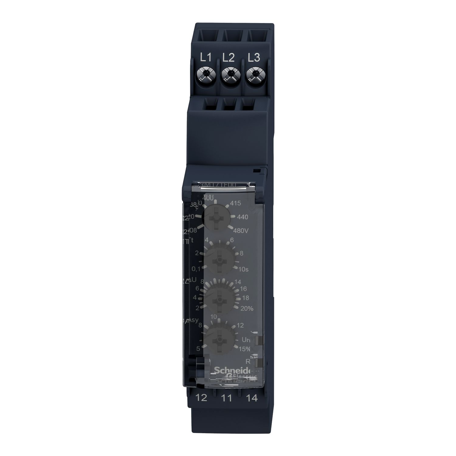 Picture of Modular 3 phase Voltage Control Relay, Harmony Control Relays, 5A, 1CO, 208...480V AC