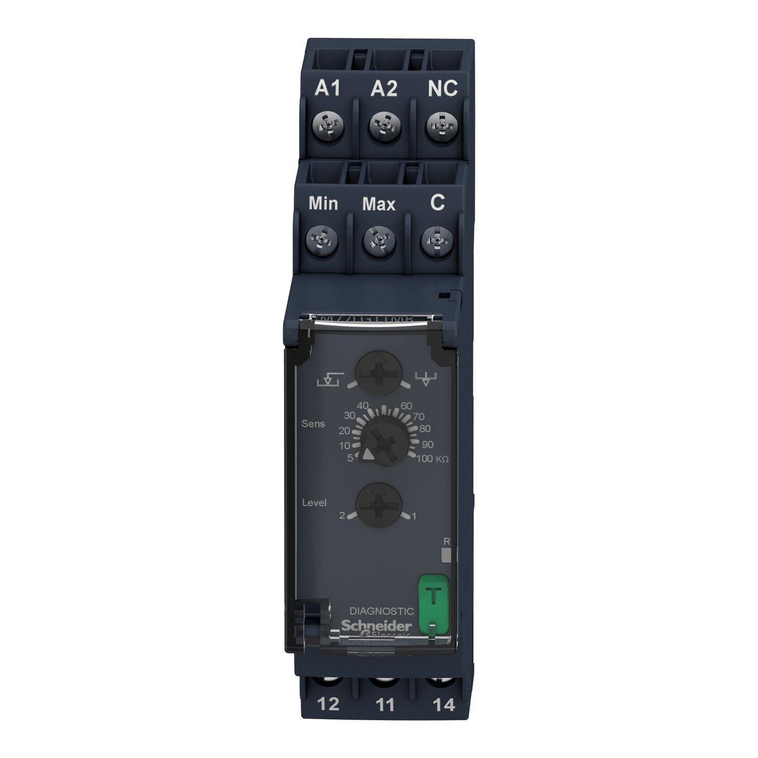Picture of level control relay, Harmony Control Relays, 8A, 1CO, 24â€¦240V AC DC