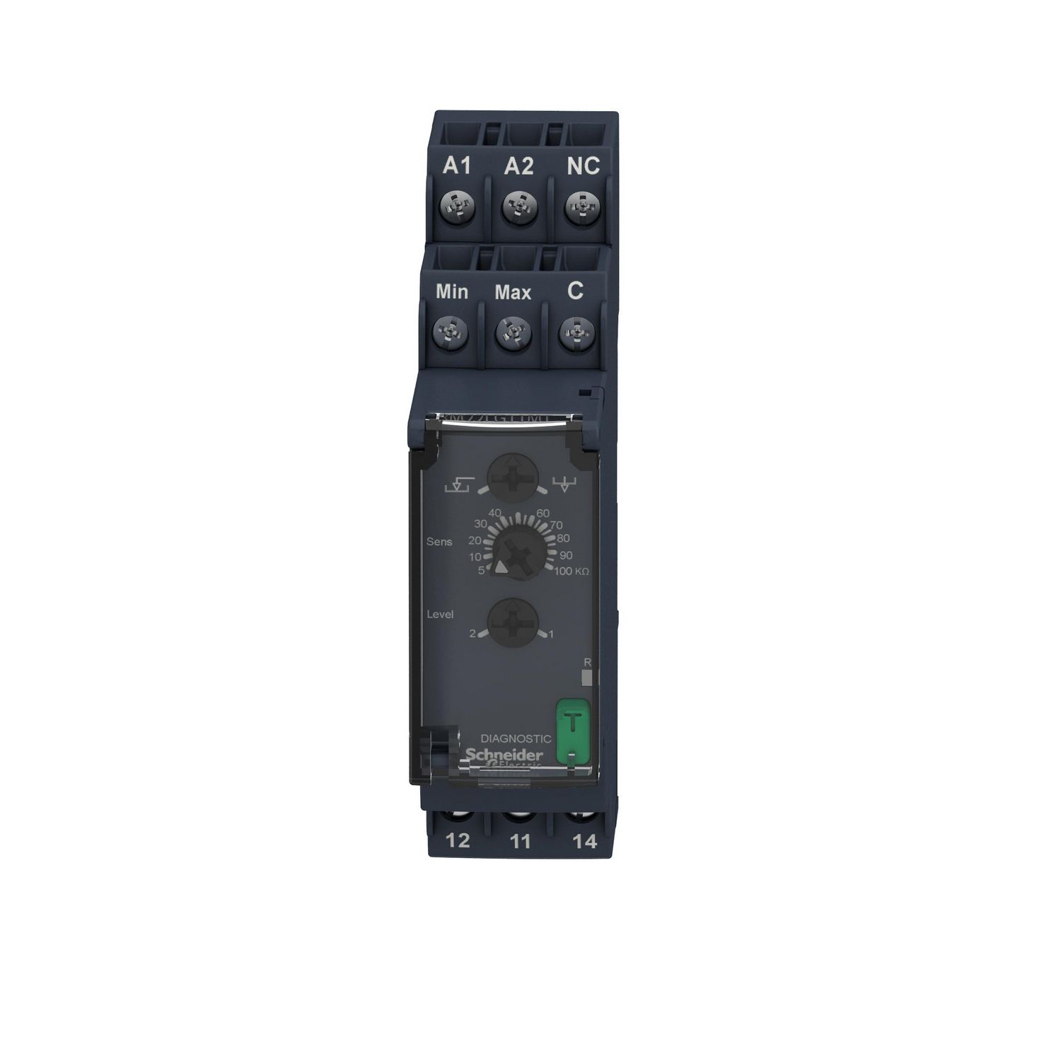 Picture of level control relay, Harmony Control Relays, 8A, 1CO, 380â€¦415V AC DC