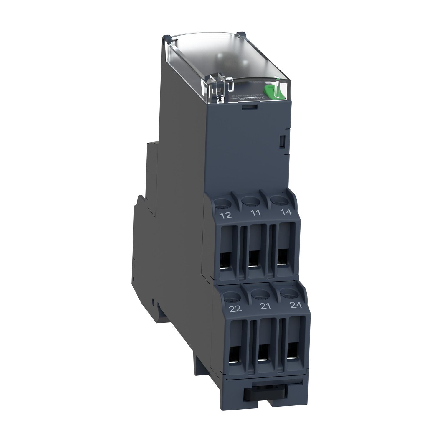 Picture of 3-phase control relay, Harmony Control Relays, 5A, 2CO, 380...480V AC