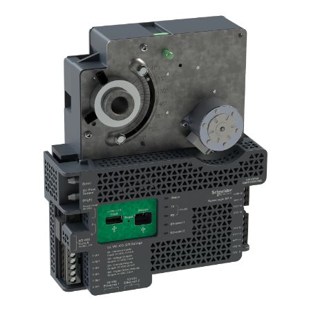 Picture of Controller, SpaceLogic MP-V, BACnet/IP/MSTP, 9 points, 4 universal inputs, 3 digital Triac outputs, 2 analog output