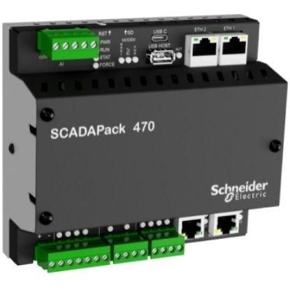 Picture of Smart RTU, SCADAPack 47x | 47xi, supporting DNP3/Modbus/IEC 60870, 12 flowrun license
