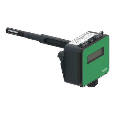 Picture of Air quality sensor, SpaceLogic Sensors, SCD2 Series, CO2, LCD display, BACnet, Modbus, temperature transmitter, VOC