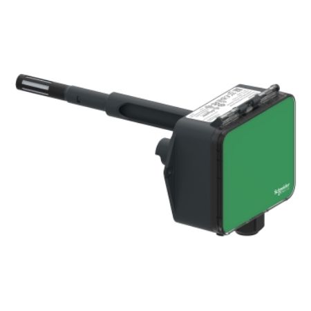 Picture of Air quality sensor, SpaceLogic Sensors, SCD2 Series, CO2, analog output, humidity, 10K T3 thermistor