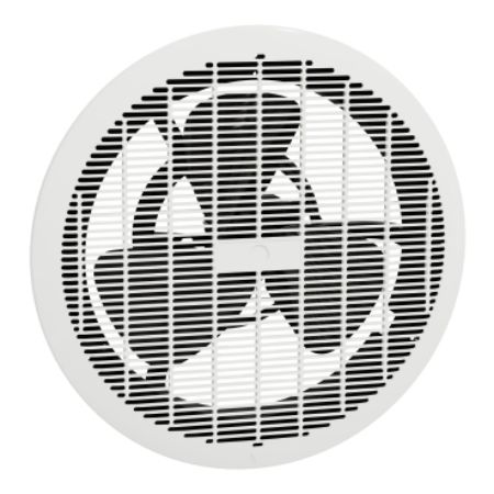Picture of Exhaust fan, Airflow, ceiling, 250mm blade dia, white