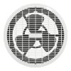 Picture of Exhaust fan, Airflow, ceiling, 250mm blade dia, white