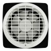 Picture of Exhaust fan, Airflow, wall, 150mm blade dia, auto louvre, white
