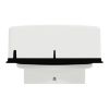 Picture of Exhaust fan, Airflow, window, 200mm blade dia, auto louvre, white