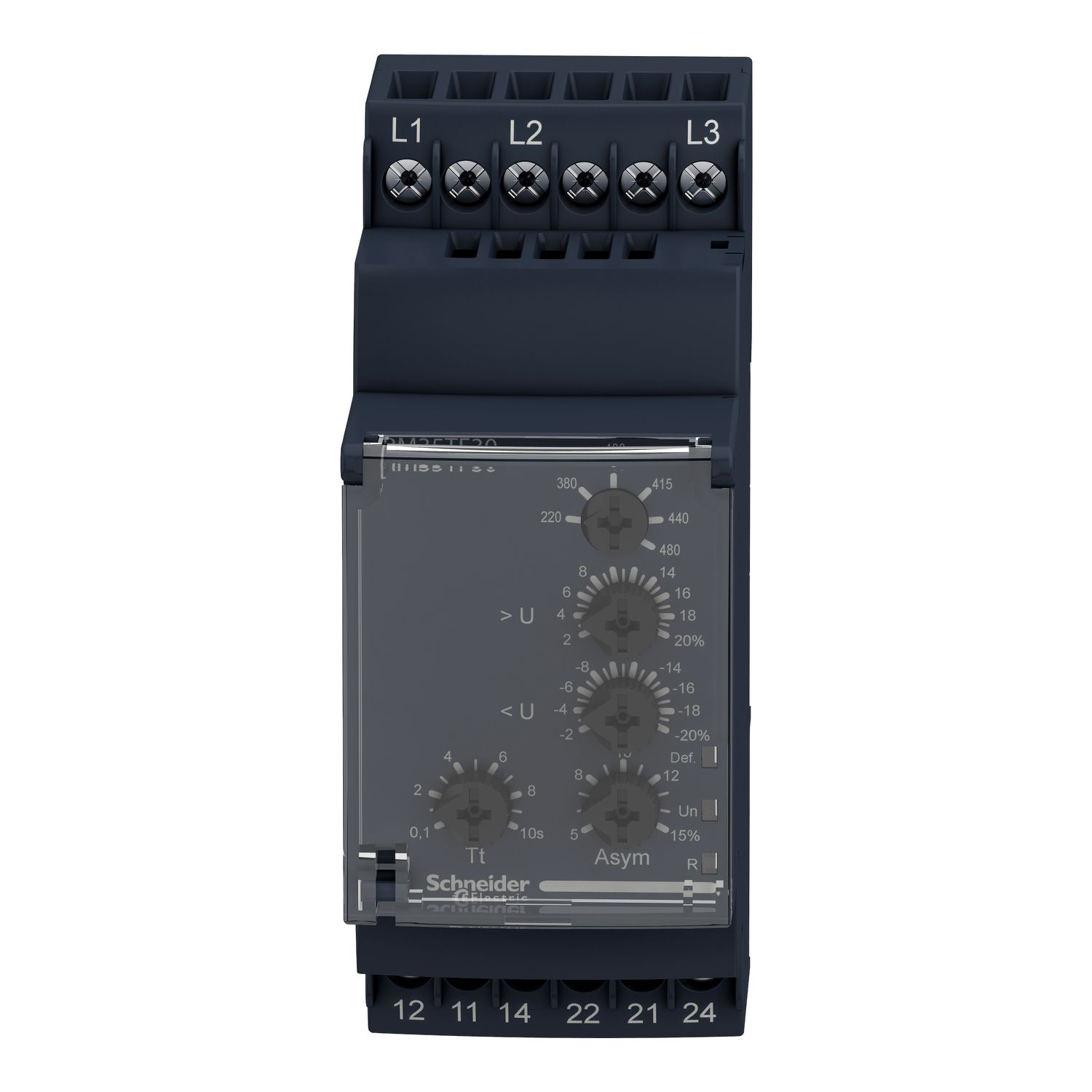 Picture of Modular 3 phase Voltage Control Relay, Harmony Control Relays, 5A, 2CO, 220…480V AC