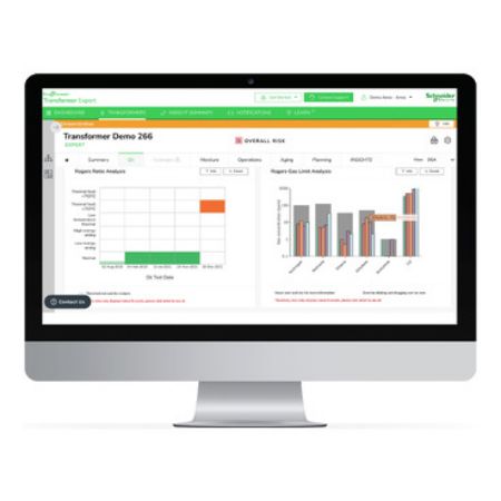 Picture of Subscription, EcoStruxure Transformer Expert Essential, 3 years, offline DGA historian and interpretation tool