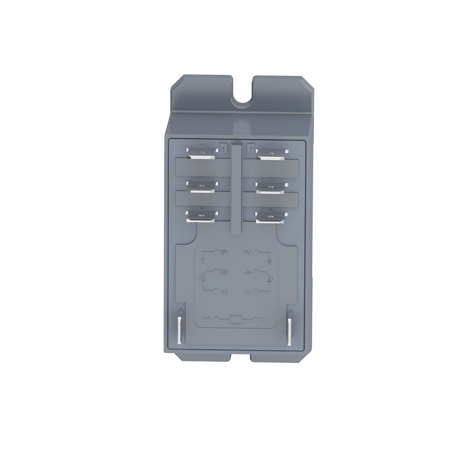 Picture of power relay, Harmony electromechanical relays, DIN rail or panel mount relay, 30A, 2CO, 24V AC