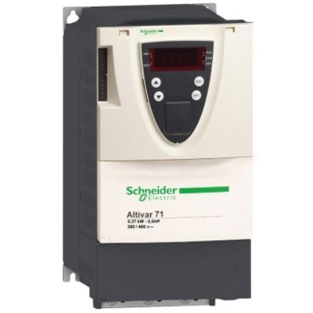 Picture of Variable speed drive, ATV71, 2.2kW, 3HP, 380 to 480V, 43dB, EMC filter, without graphic terminal, CANopen, Modbus