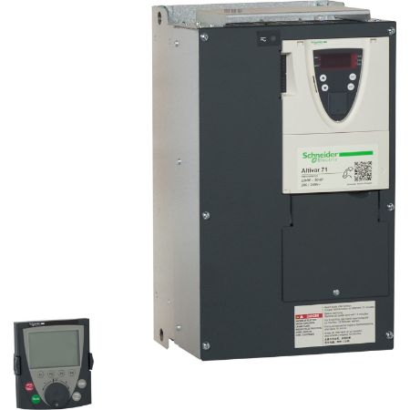 Picture of variable speed drive ATV71 - 22kW-30HP - 240V - w/o EMC filter-graphic terminal