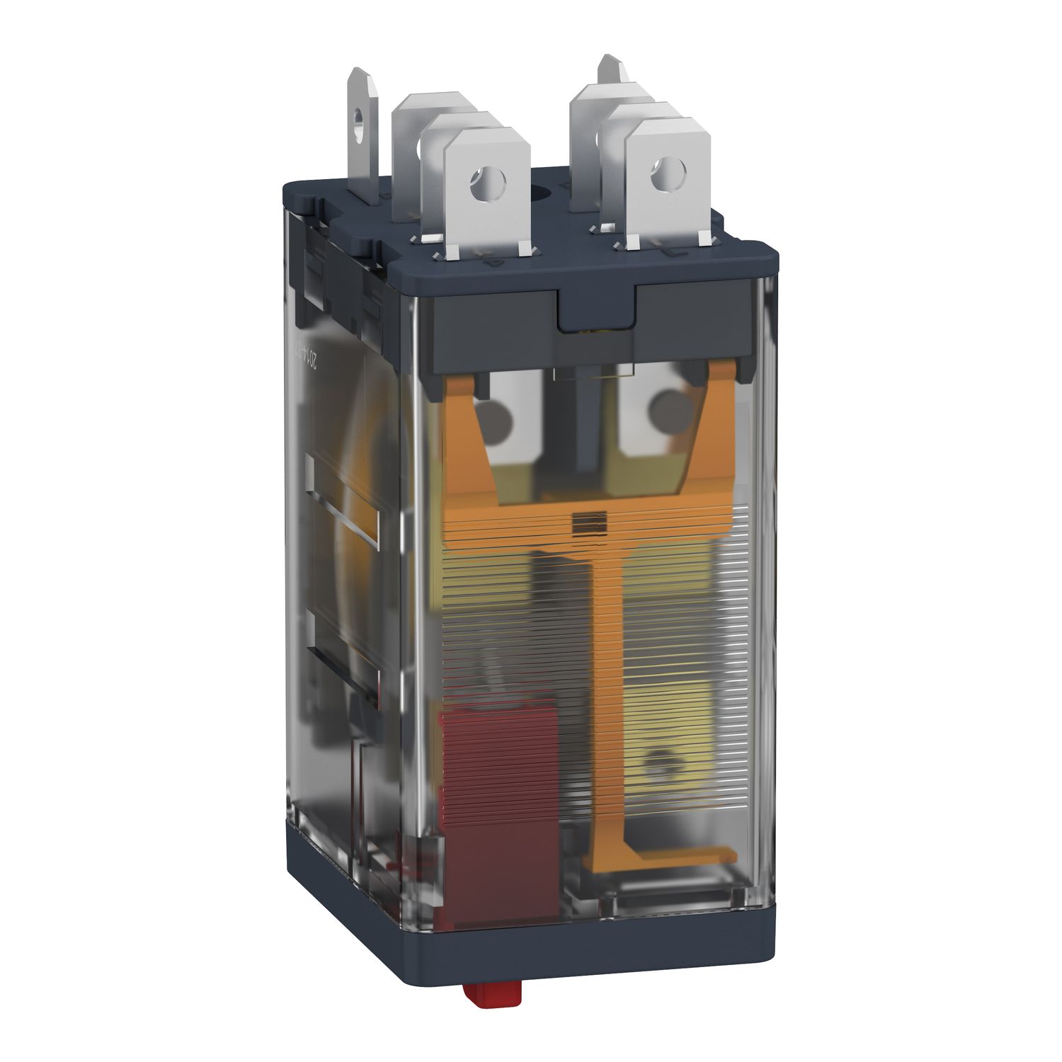 Picture of Harmony RPM, power plugin relay, 2 C/O, 120 VAC, 15 A, with LED