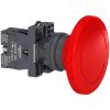 Picture of Complete emergency switching off push button, Easy Harmony XA2, plastic, red mushroom 60mm, 22mm, turn to release, 1NC