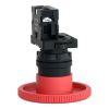 Picture of Complete emergency switching off push button, Easy Harmony XA2, plastic, red mushroom 60mm, 22mm, turn to release, 1NC