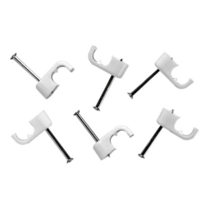 Picture of Clipsal - General Accessories, Cable Clip to Suit 1mm2 and 1.5mm2, Flat Cable, Bin of 6000