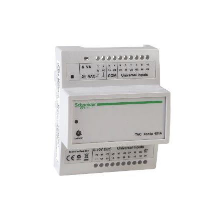 Picture of TAC Xenta 452A: UI and DO Module, 8 UI, 2 AO, 4 LED Status Indicators