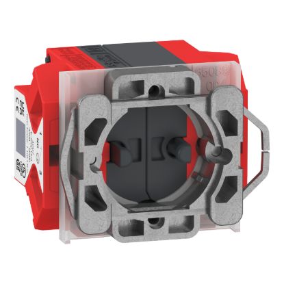 Picture of E-Stop Non-illuminated Body, Harmony 9001K/Harmony 9001SK, KR/SKR18, Metal/Plastic, 2NC, pre-assembled and non-disassembly