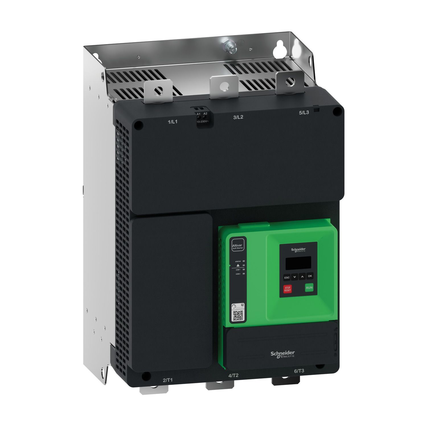 Picture of Soft starter, Altivar Soft Starter ATS430, 590A, 208 to 600V AC, control supply 110 to 230V AC