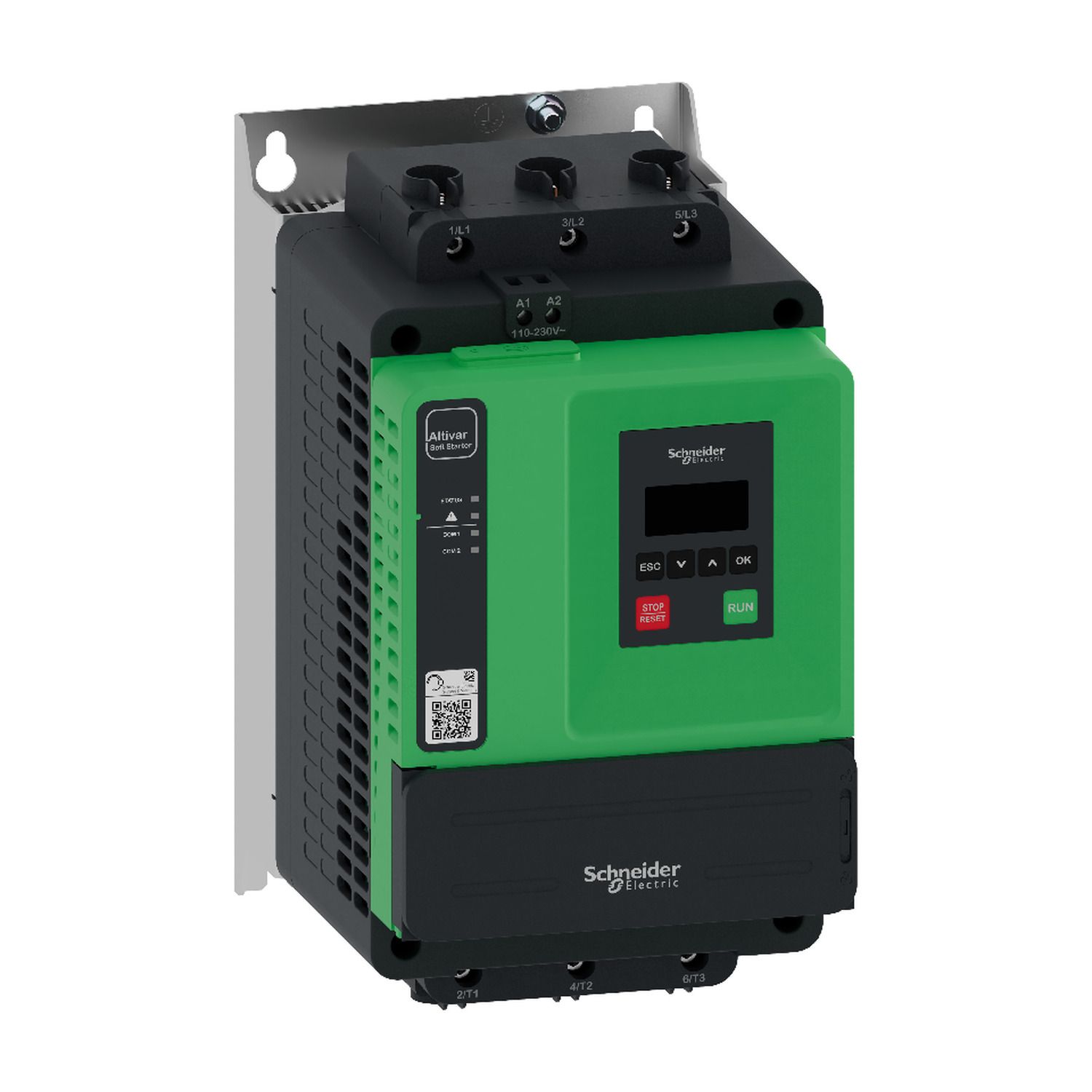 Picture of Soft starter, Altivar Soft Starter ATS430, 88A, 208 to 600V AC, control supply 110 to 230V AC