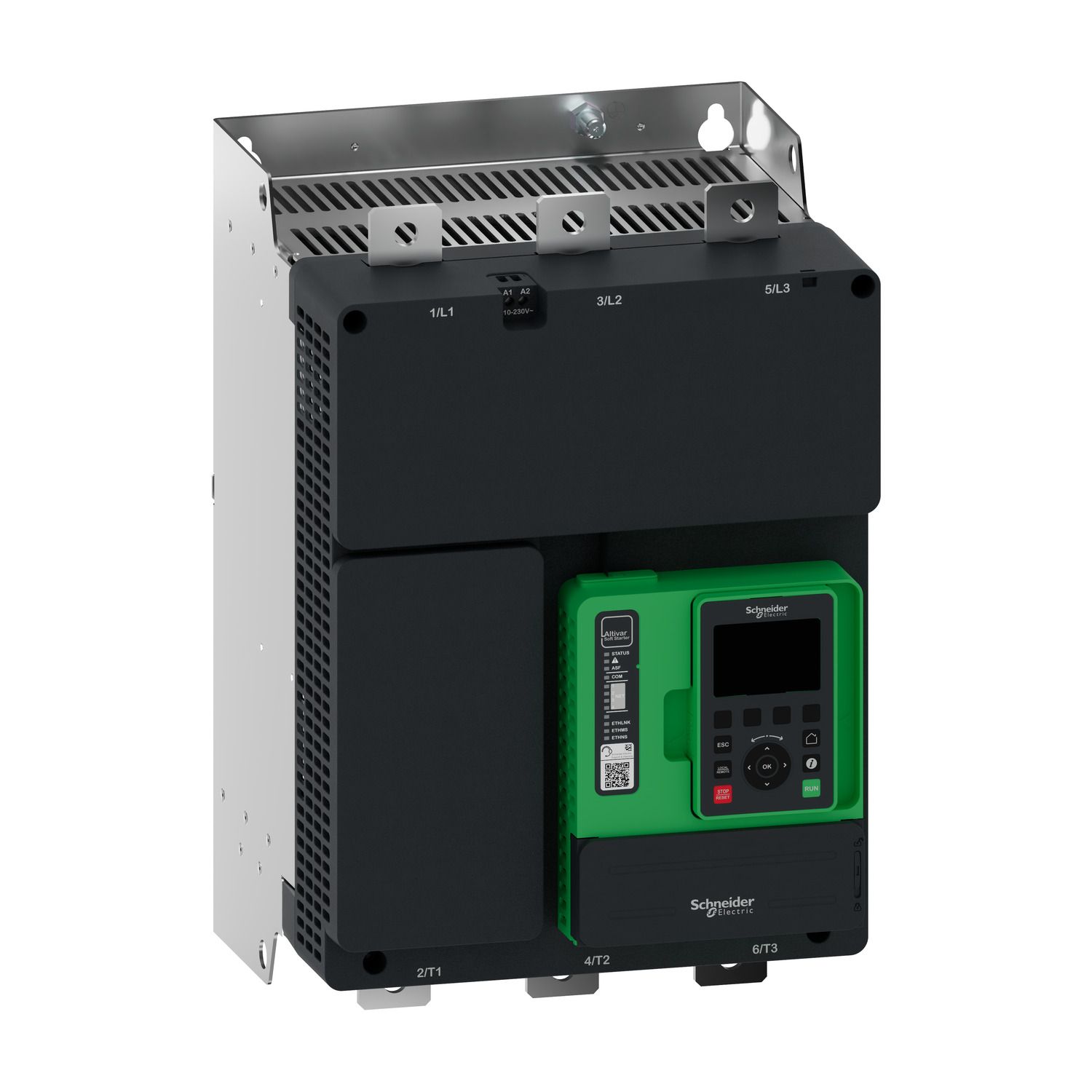 Picture of Soft starter, Altivar Soft Starter ATS490, 590A, 208 to 690V AC, control supply 110 to 230V AC