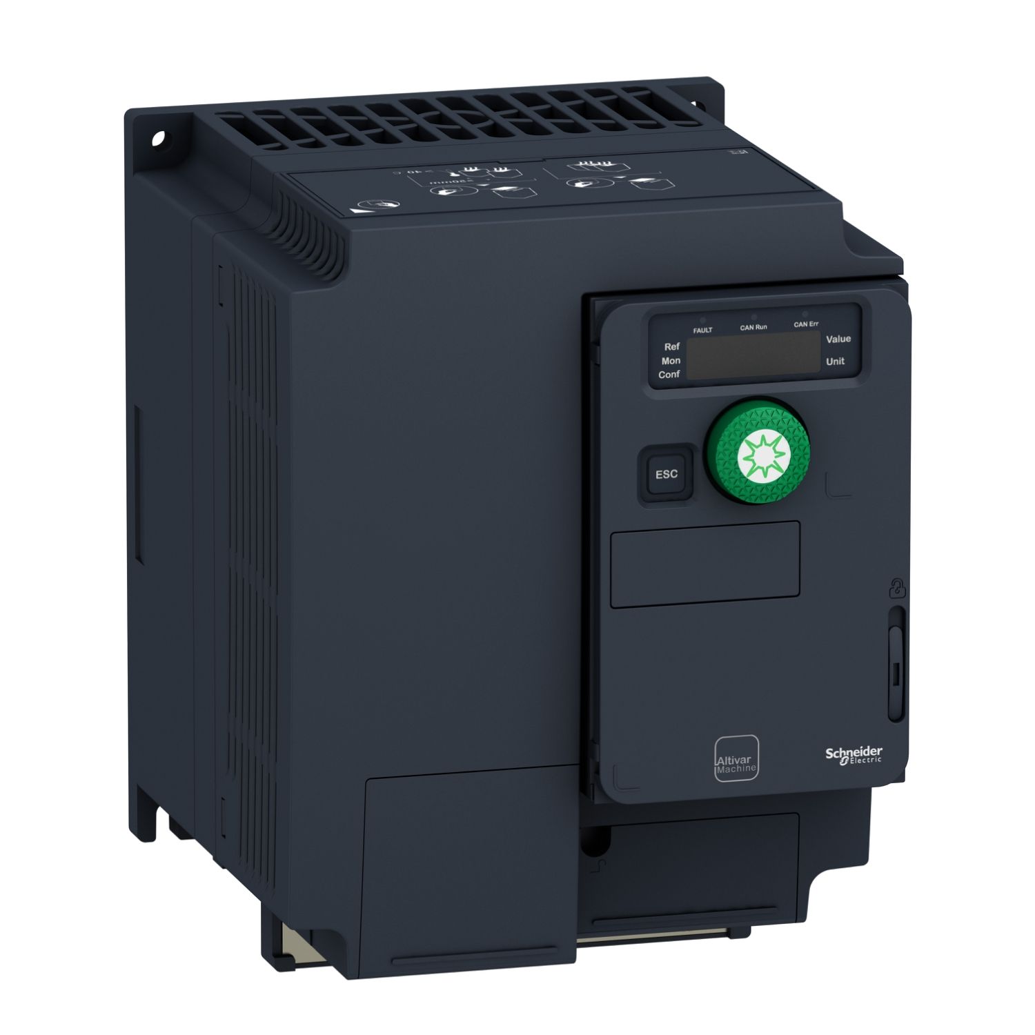 Picture of Variable speed drive, Altivar Solar, 2.2kW, 380 to 500V, 3 phases, compact