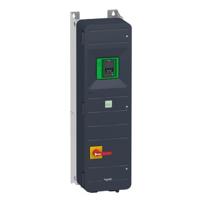 Picture of variable speed drive, Altivar Process ATV900, ATV950, 55kW, 400 to 480V, with braking unit, switch, IP55