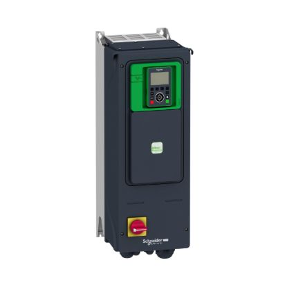 Picture of variable speed drive, Altivar Process ATV900, ATV950, 4kW, 400 to 480V, with braking unit, switch, IP55