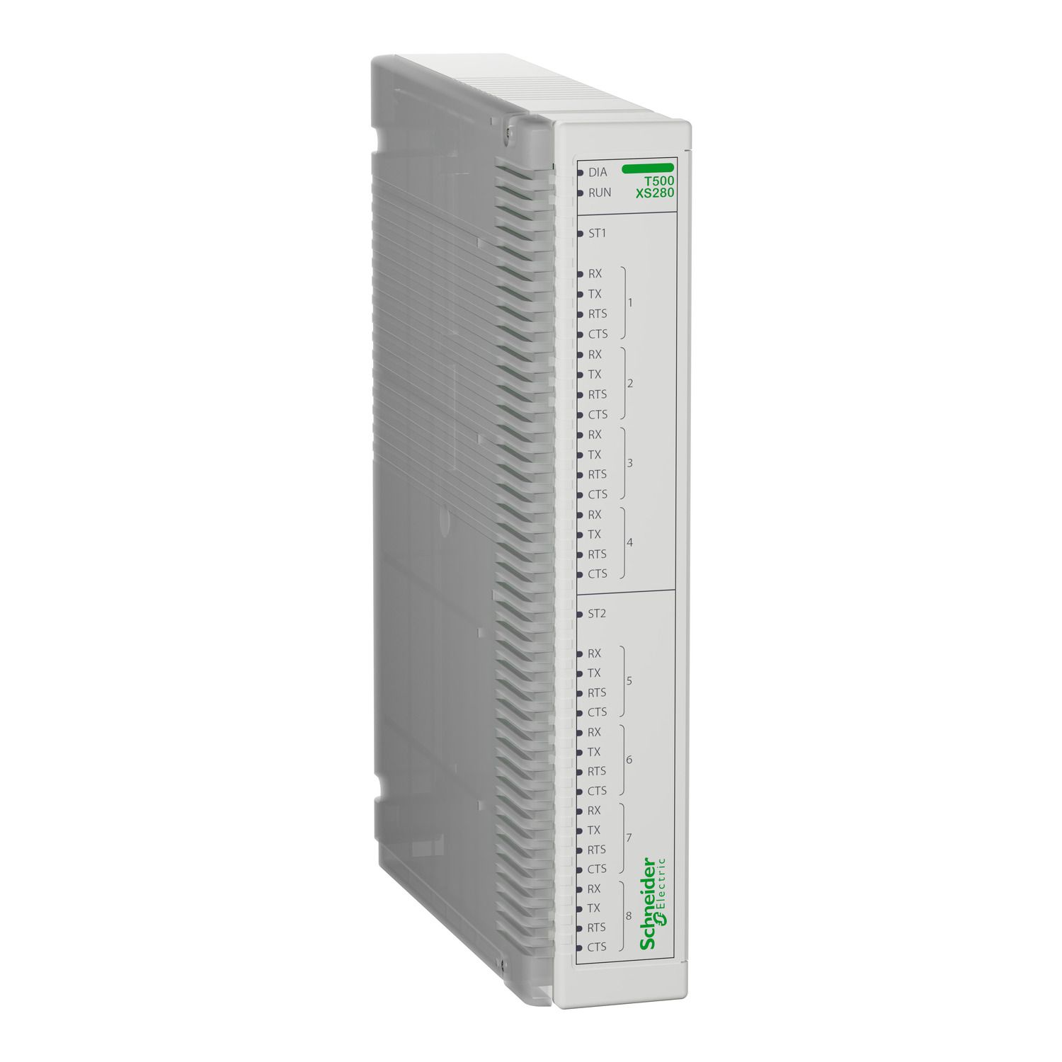 Picture of PowerLogic XS280 hot-swappable T500 expansion module 8 serial ports