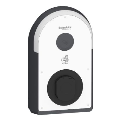 Picture of Charging station, EVlink Pro AC/AC Metal, 7.4kW, 32A, 1P+N, T2S socket-outlet, RDC-DD 6mA