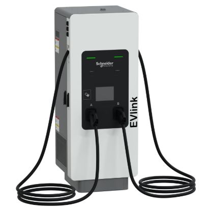 Picture of Fast charging station, EVlink Pro DC 180 V2, 180kW, 2xCCS2, 7.5m cable range