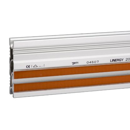 Picture of Profile busbar, Linergy LGYE, 2000A, for a vertical installation, 32.5x42.5mm, L1625mm