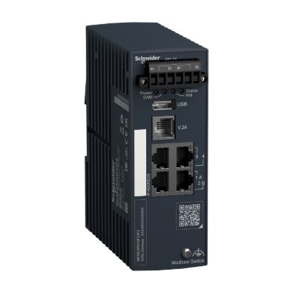 Picture of Redundancy Switch, Modicon Networking, 4 ports for copper