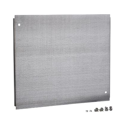 Picture of Plain cable gland plate, PanelSeT SFN, PanelSeT SF, for electrical enclosure W1200 D400mm, fixed by clips