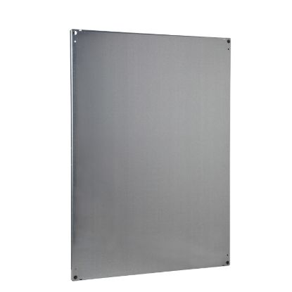 Picture of Plain mounting plate, PanelSeT SFN, PanelSeT SF, PanelSeT SM, for electrical enclosure H1600 W800mm, galvanized steel