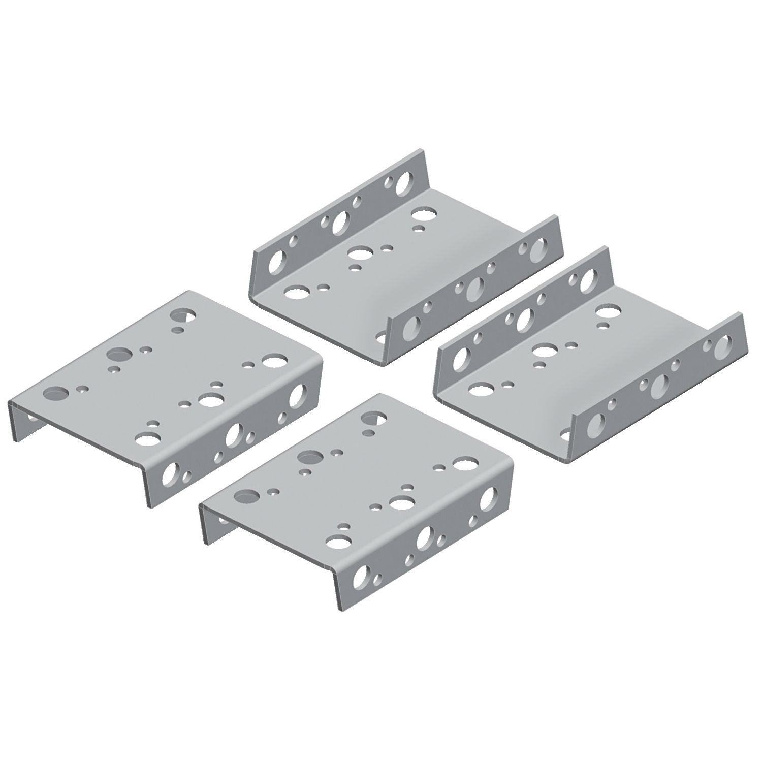 Picture of Reinforced coupling kit to carry heavy loads, PanelSeT SFN, PanelSeT SF, set of 4 connectors and fixing elements