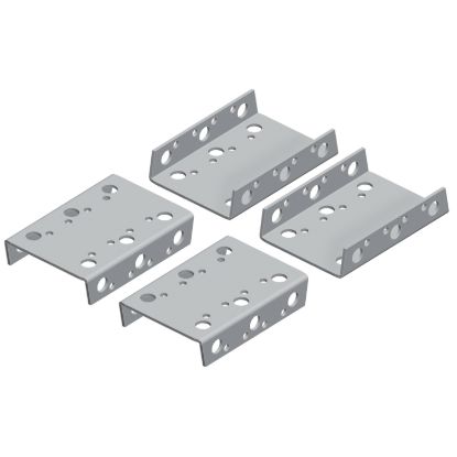 Picture of Reinforced coupling kit to carry heavy loads, PanelSeT SFN, PanelSeT SF, set of 4 connectors and fixing elements