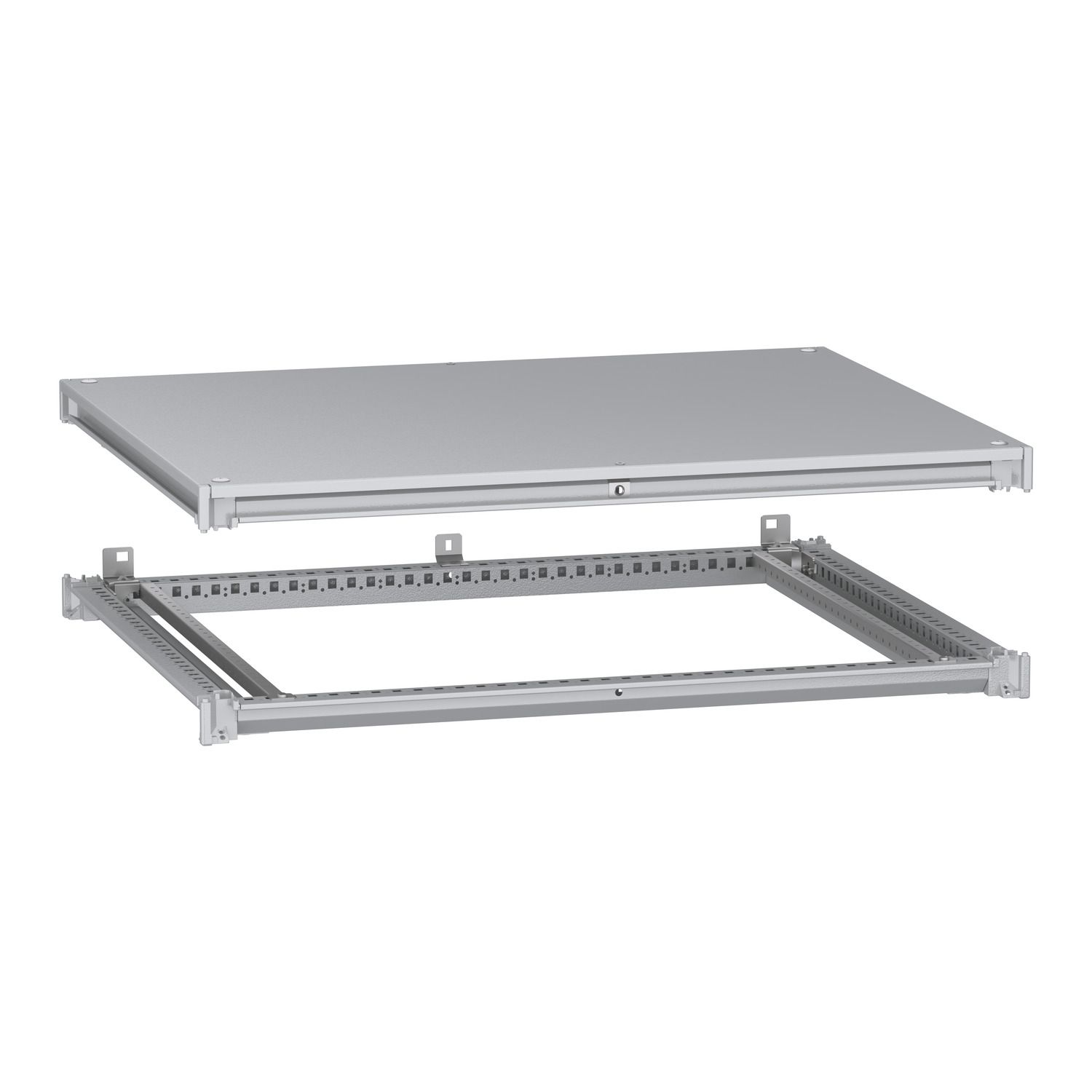 Picture of Bottom and top frame, PanelSeT SFN, for electrical enclosure W1000 D800mm, roof included