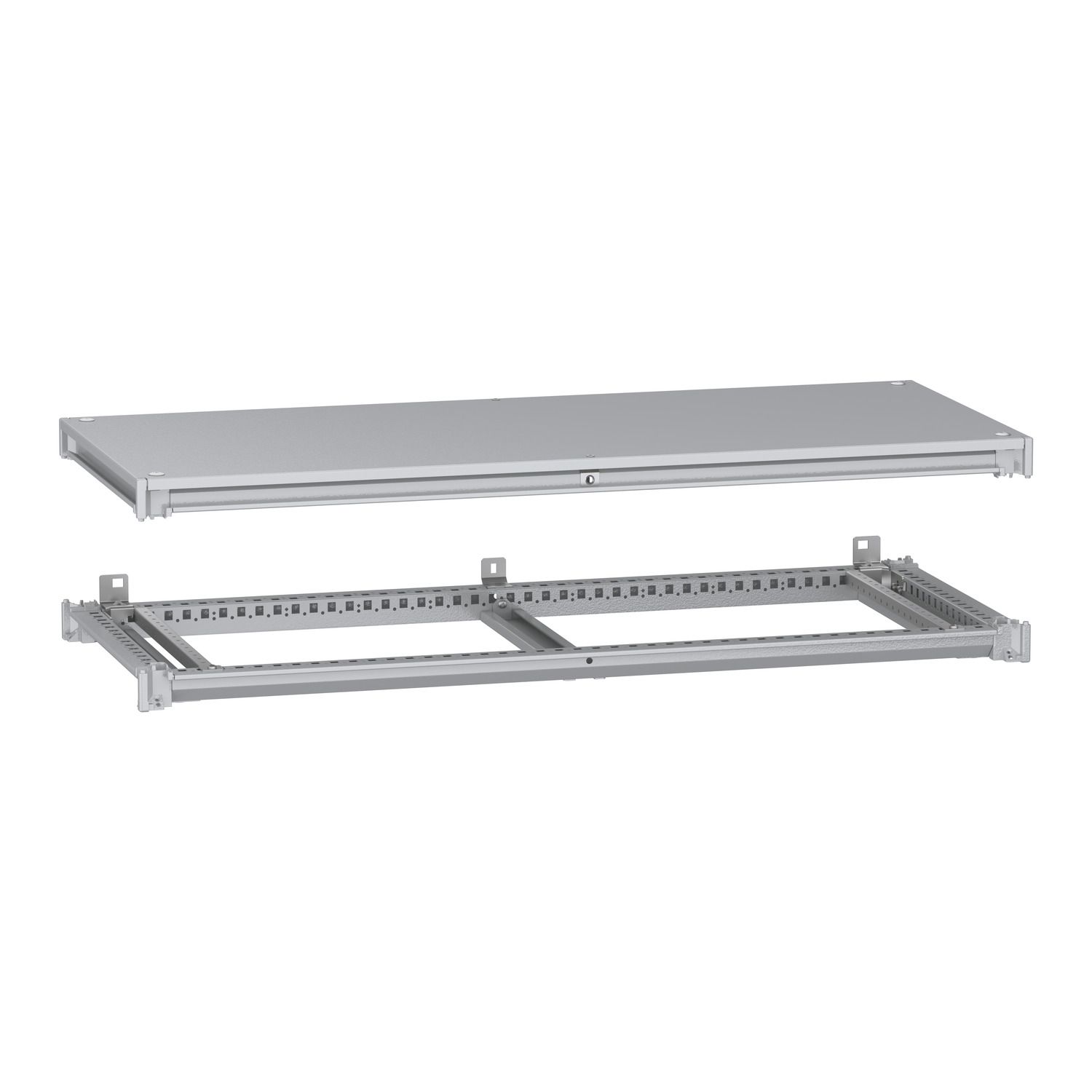 Picture of Bottom and top frame, PanelSeT SFN, for electrical enclosure W1200 D500mm, roof included