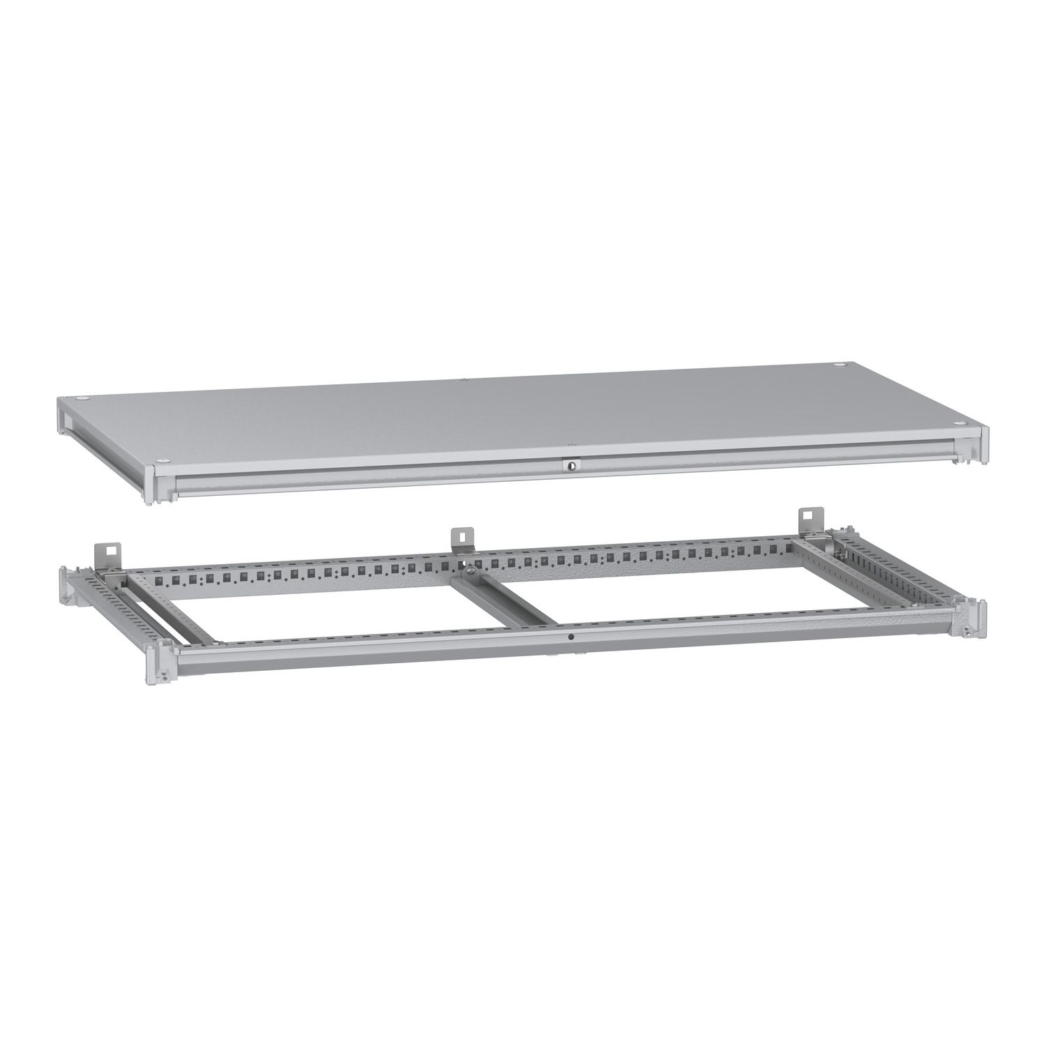 Picture of Bottom and top frame, PanelSeT SFN, for electrical enclosure W1200 D600mm, roof included