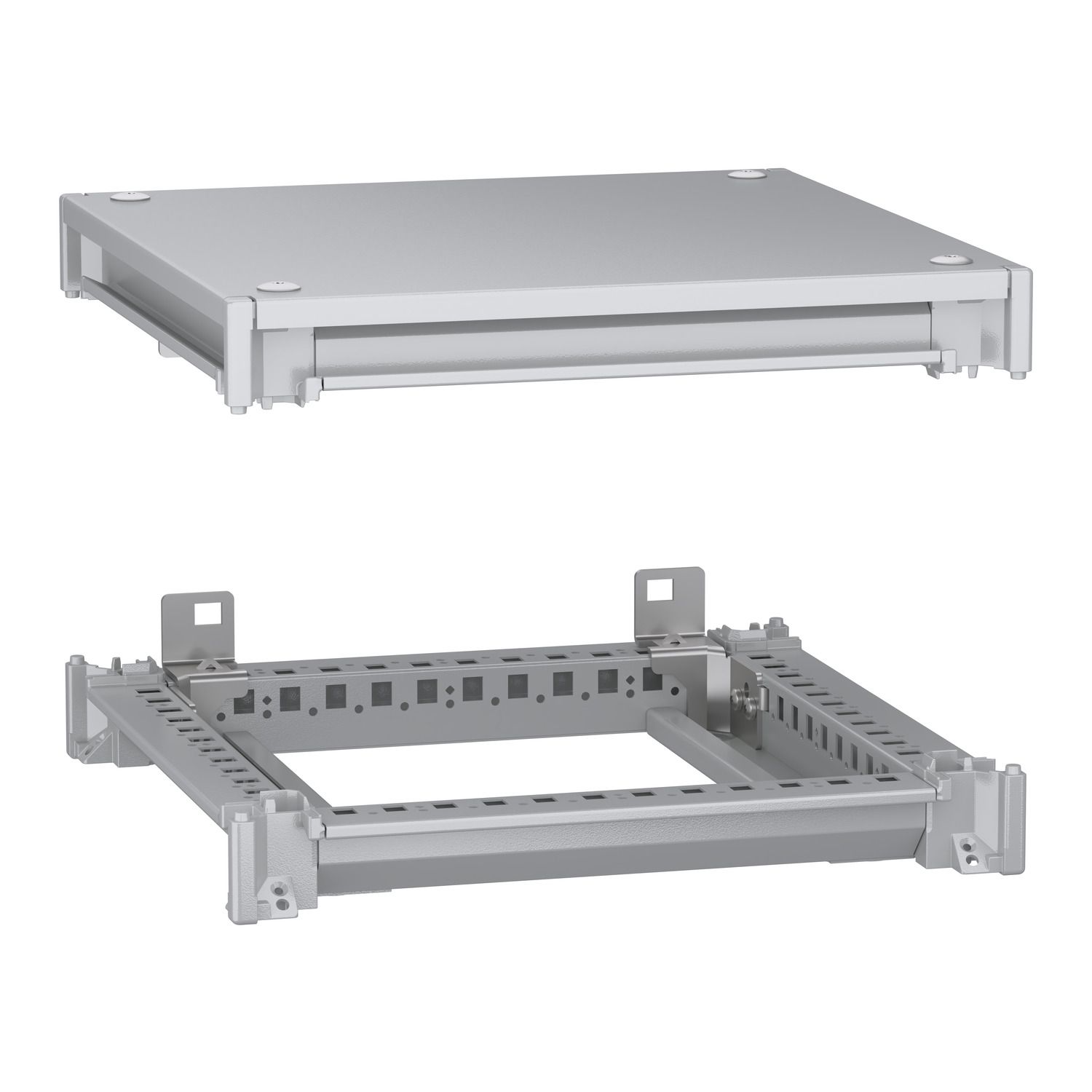 Picture of Bottom and top frame, PanelSeT SFN, for electrical enclosure W400 D400mm, roof included