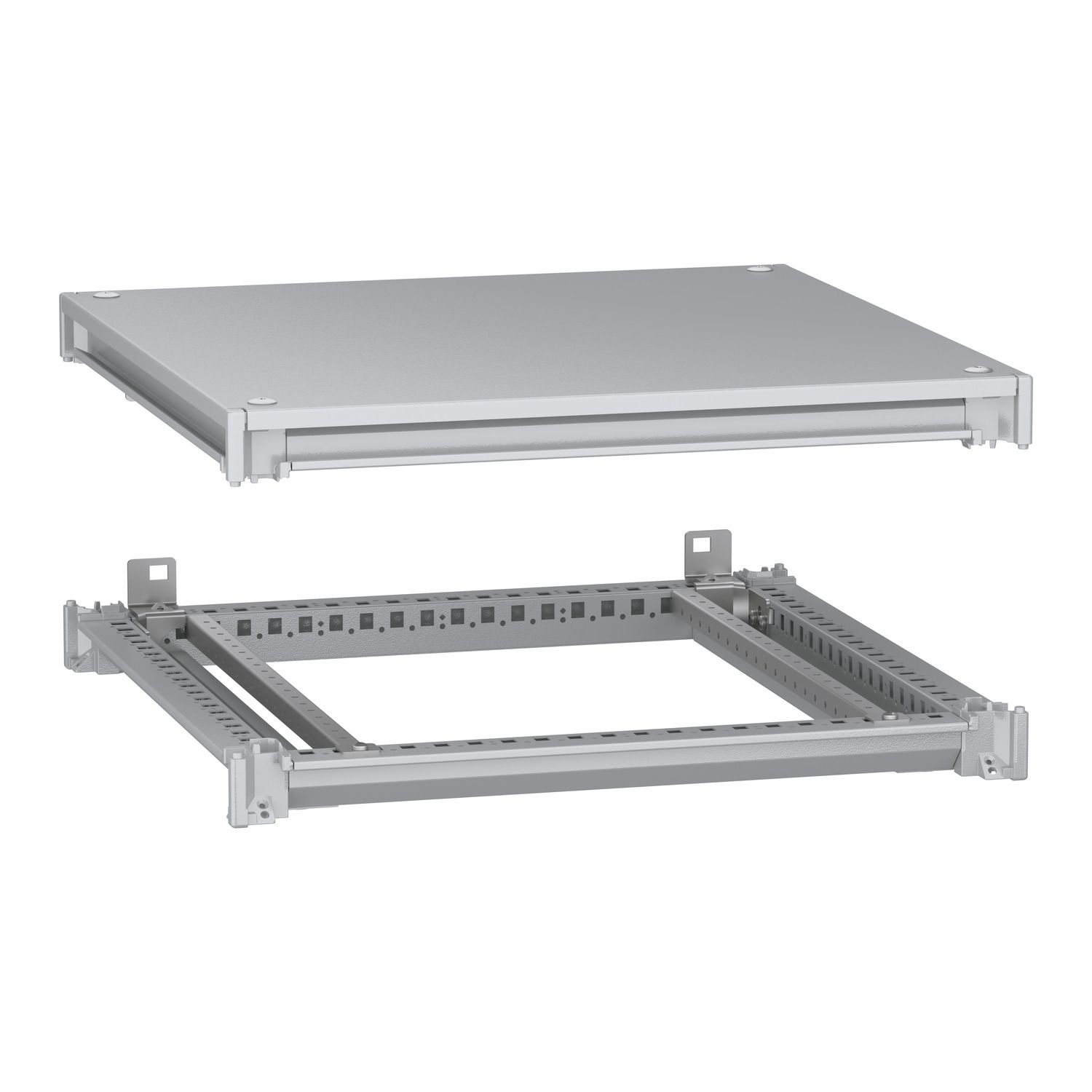 Picture of Bottom and top frame, PanelSeT SFN, for electrical enclosure W600 D600mm, roof included