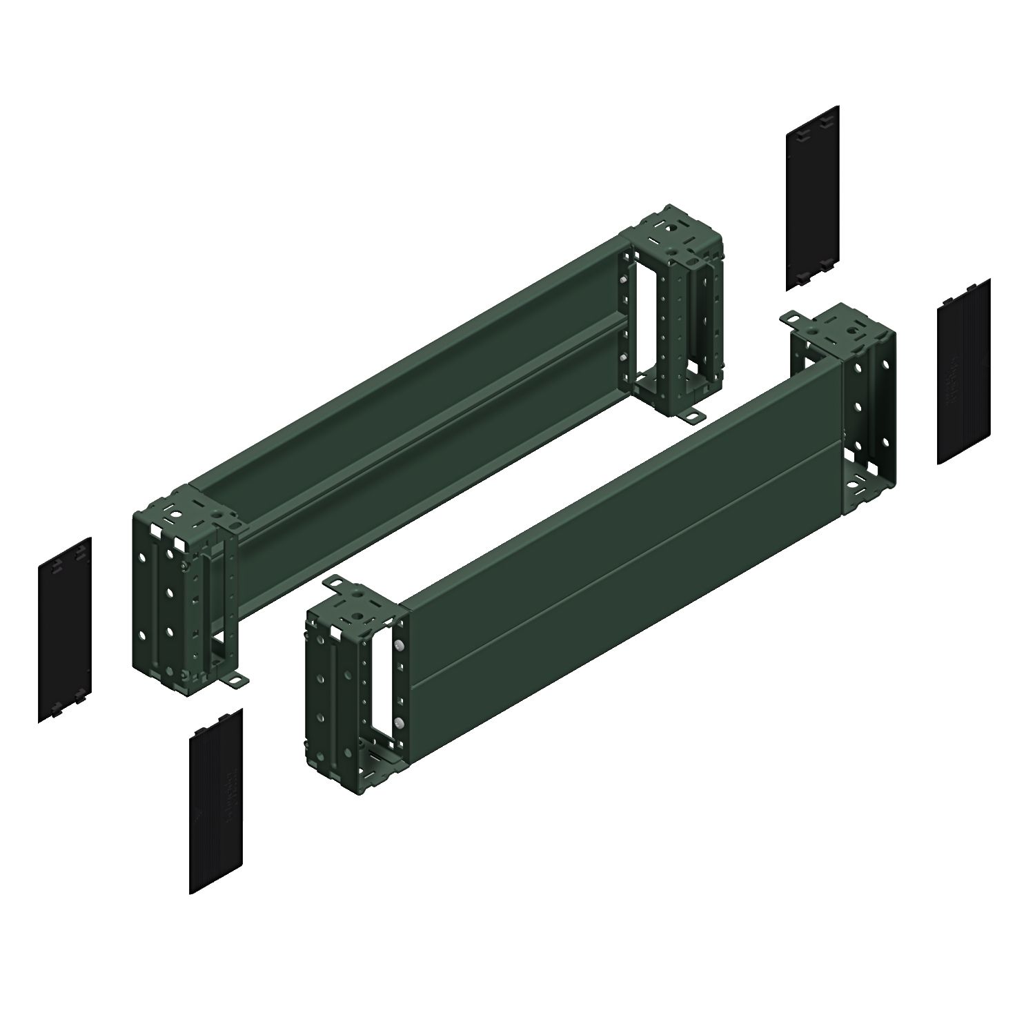 Picture of Front & rear plinth, PanelSeT SFN, PanelSeT SF, PanelSeT SM, for electrical enclosure W1600mm, plinth H200mm