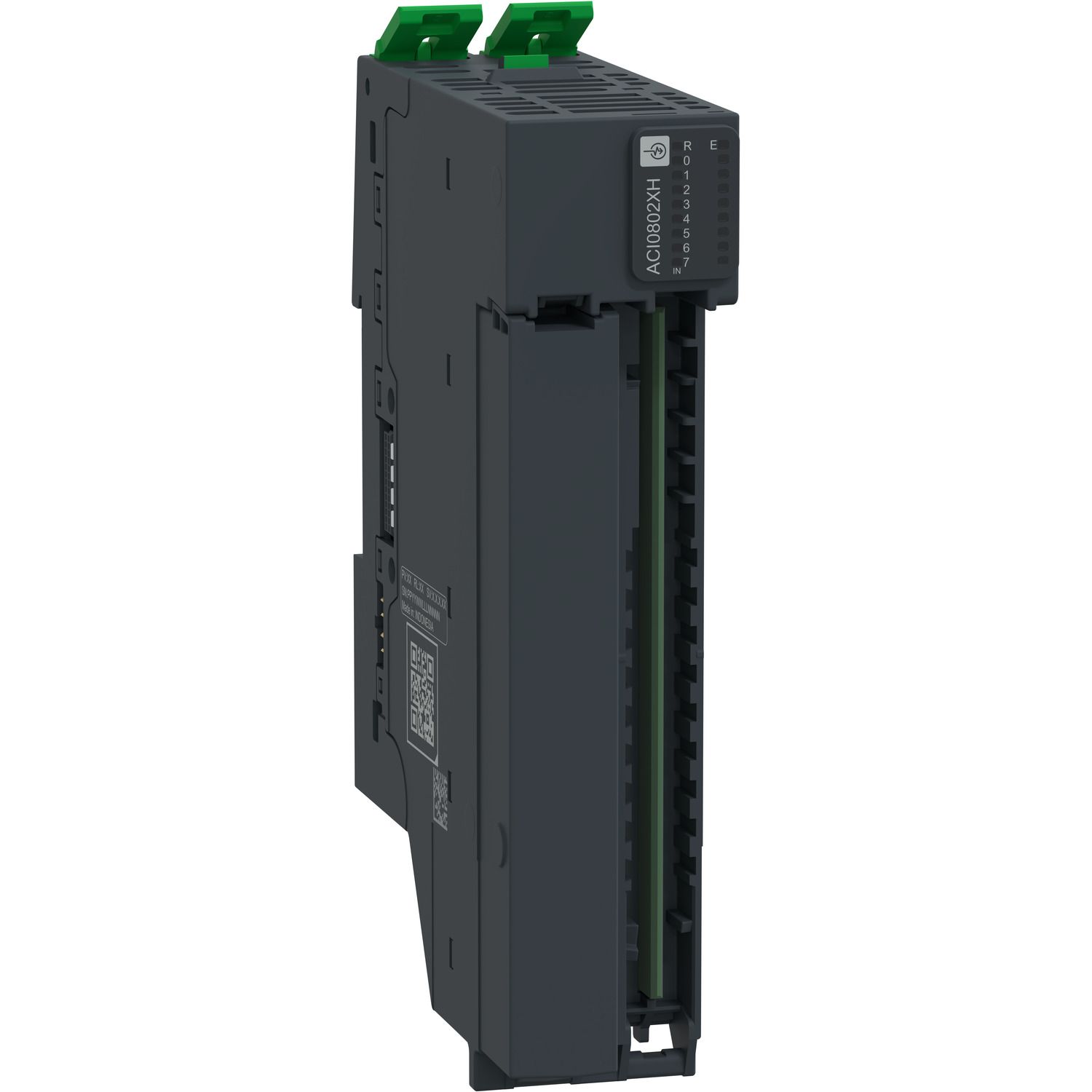 Picture of Analog Input Module + Base, 8 In, Current, 1/2 wires, Loop Power, Hardened, Modicon Edge I/O NTS
