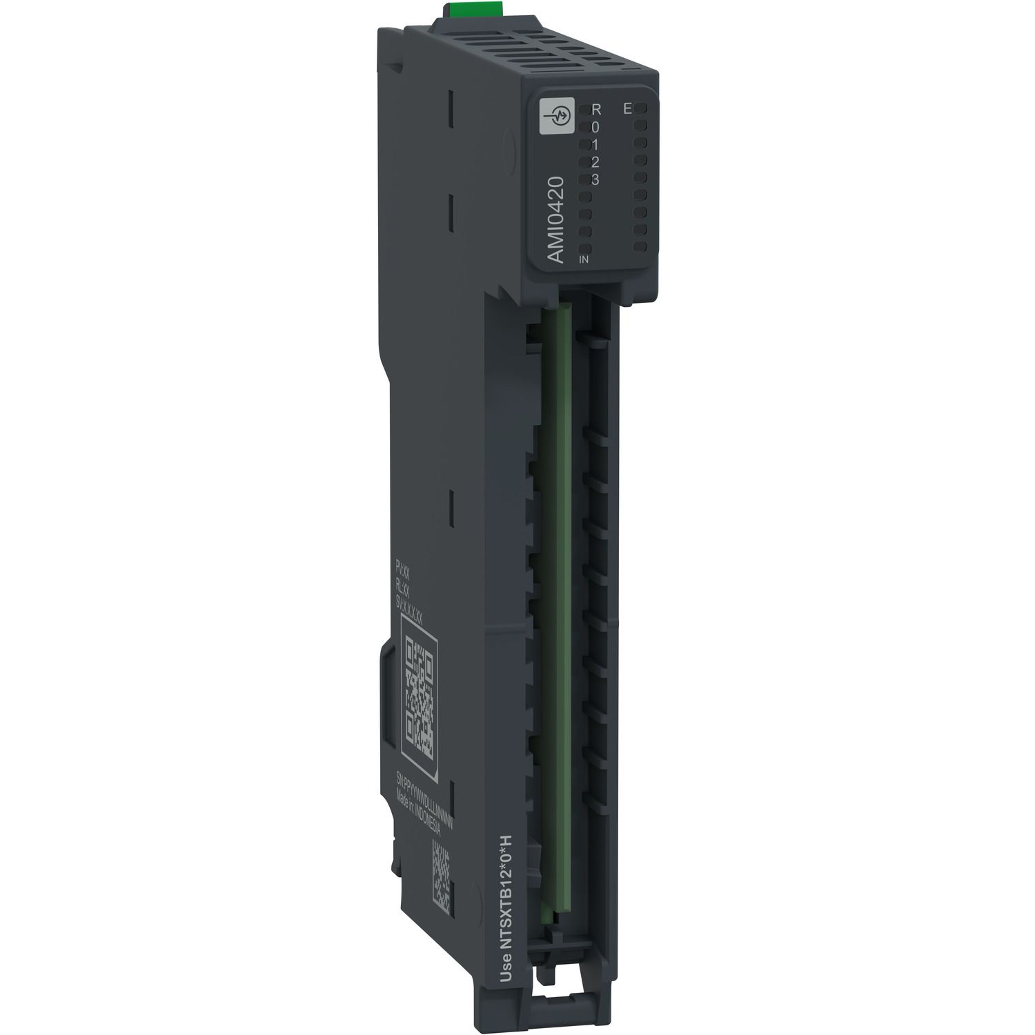 Picture of Analog Input Module, 4 Differential In, Current, Voltage, 2 Wires, Modicon Edge I/O NTS