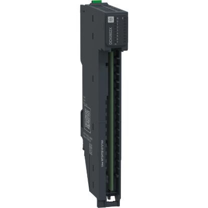 Picture of Discrete Input Module, 8 In, 24V DC, Sink, 1/2 Wires, Modicon Edge I/O NTS